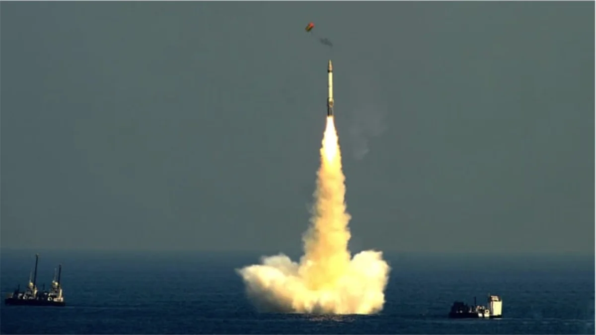 India Showcases Undersea Nuclear Might With Successful K-4 Missile Test From INS Arighaat