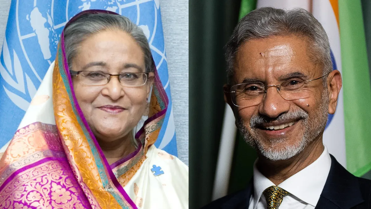 Sheikh Hasina's Stay In India Hinges On 'Circumstances' Of Her Arrival, Says EAM Jaishankar at HTLS 2025