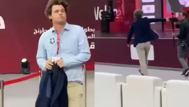 Magnus Carlsen Shoves Cameraman in Frustration After Shock Defeat at FIDE World Rapid Championship