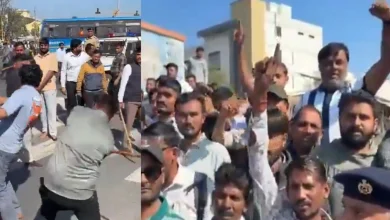 Palanpur Murder Case: Police Conduct Public Crime Reconstruction At Aroma Circle; Accused Paraded As Crowds Chant 'Gujarat Police Zindabad'