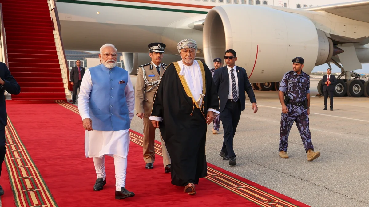 PM Narendra Modi Arrives In Oman To Strengthen Strategic And Defence Ties