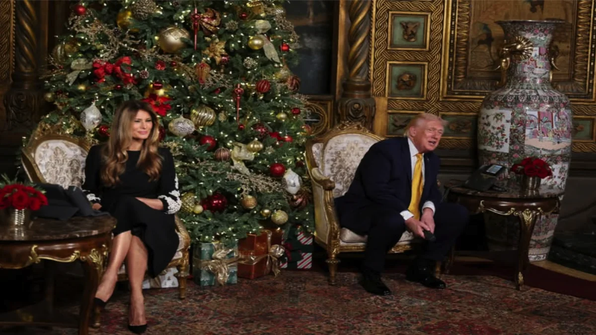 Trump's Christmas Eve Call With Kids Features 'Bad Santa' Remark And Coal Comment
