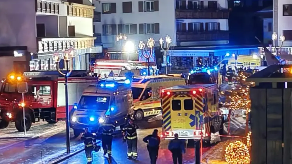 At least 10 people were dead, and 10 others were injured after a blast at a luxury bar in Switzerland triggered a massive fire during New Year's Eve celebrations.
