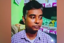 Khokon Chandra Das, a Hindu businessman who was stabbed and set on fire by a mob on New Year’s Eve.