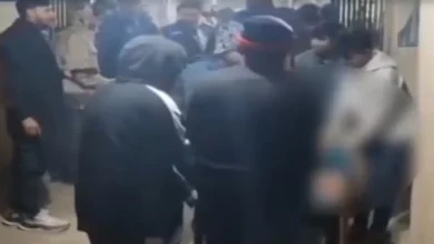 A Hindu businessman had a narrow escape after he was beaten, stabbed and set on fire by a mob in Bangladesh in the fourth such attack on the minority community in the past two weeks.