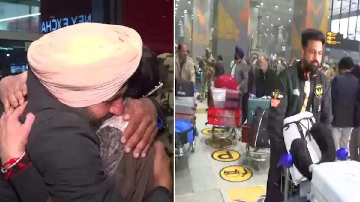 Anxiety, relief and gratitude played out at Indira Gandhi International Airport late Friday as several Indian nationals arrived from Iran.