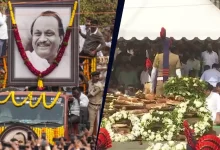 Former Maharashtra Deputy Chief Minister and NCP chief Ajit Pawar was cremated with full state honours in Baramati on Thursday.