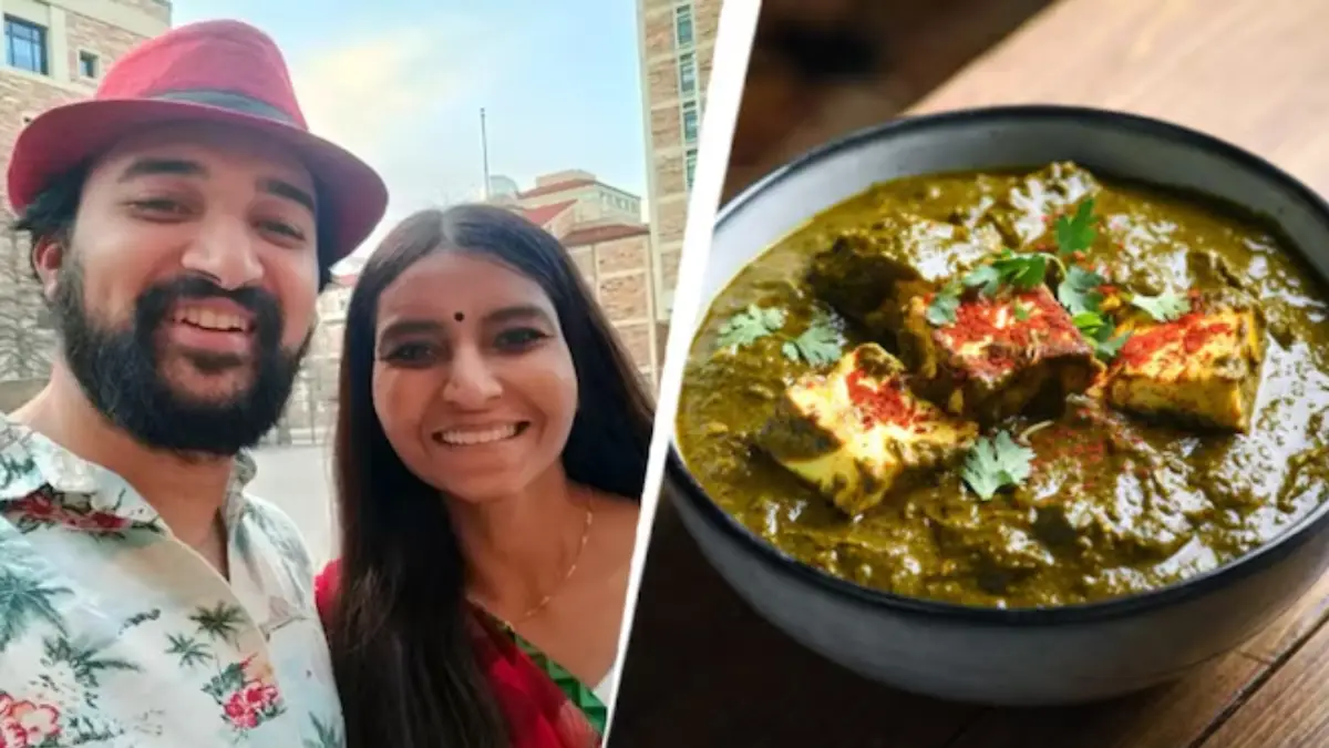 Indian PhD students Aditya Prakash and Urmi Bhattacheryya at the University of Colorado Boulder won a Rs 1.8 crore (USD 200,000) civil rights settlement over a discrimination incident involving palak paneer.