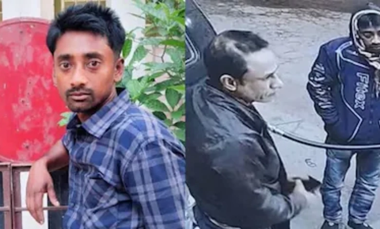 Ripon Saha allegedly stood in front of the car after the latter refused to pay for fuel.