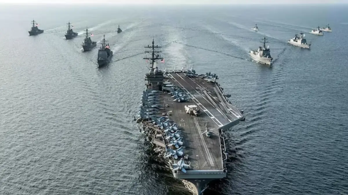 As the waters around Iran hot up with the US alarmingly increasing its military presence, Tehran on Monday.