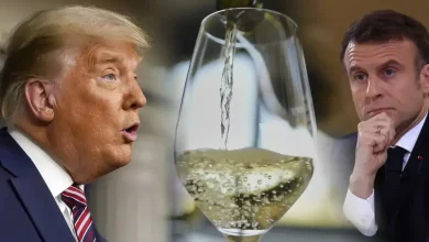 US President Donald Trump vowed to impose a 200 percent tariff on French wines.