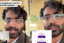 An Indian man living in the United States has claimed that a short emergency room visit following his knee injury in New York resulted in medical bills amounting to several thousand dollars.