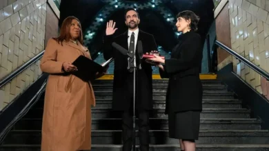 Zohran Mamdani became the mayor of New York City just after midnight on Thursday, taking the oath of office at a historic, decommissioned subway station in Manhattan.