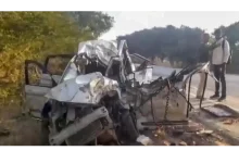Banaskantha Accident: 6 Killed, 3 Critical After Truck Driving on Wrong Side Rams Into Car On Iqbalgarh Highway