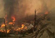 Chile Wildfires Kill 18, Torch Thousands Ff Homes As State of Catastrophe Declared
