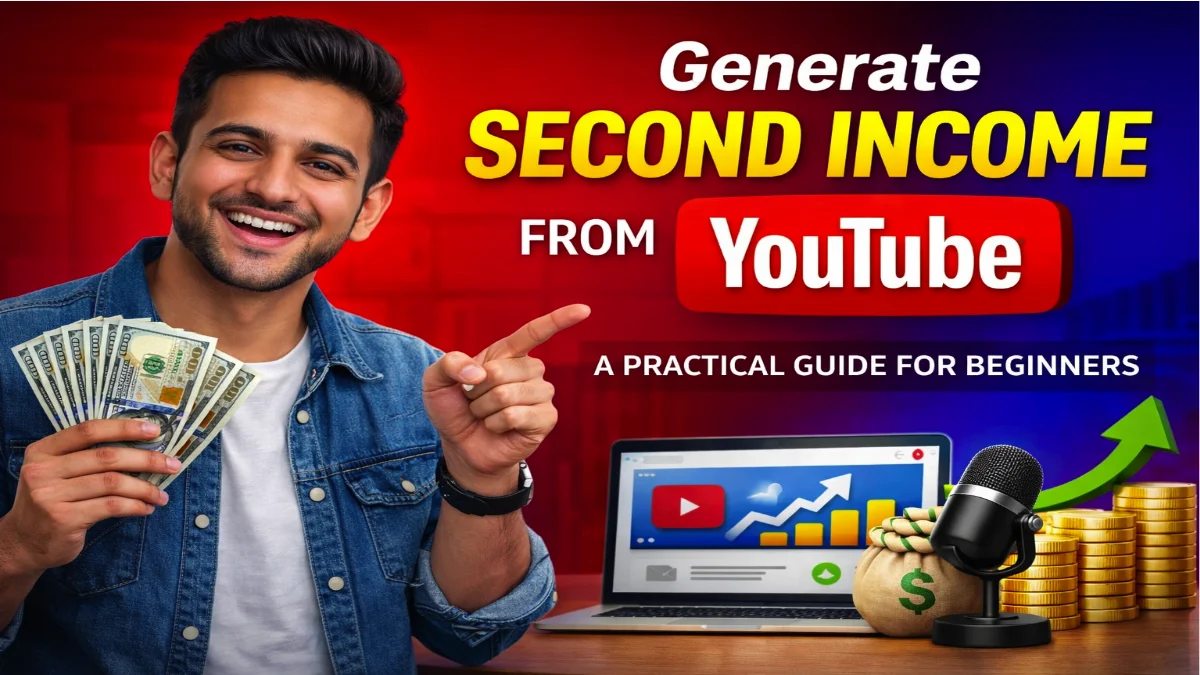 How To Generate A Second Income From YouTube: A Practical Guide for Beginners (2026)