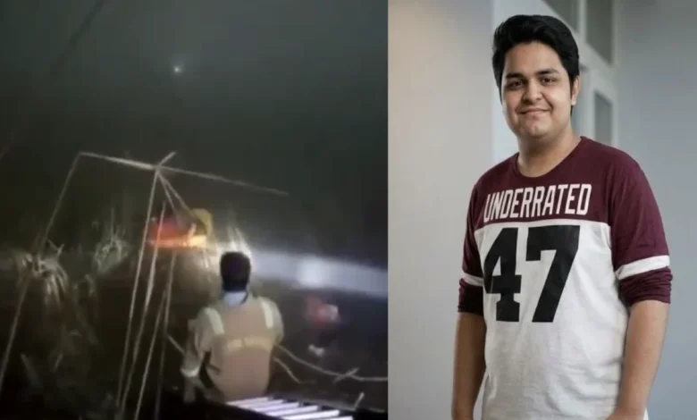 Heartbreaking Viral Video Shows Noida Techie Yuvraj Mehta’s Final Moments as He Flashes Phone Light, Pleads for Help