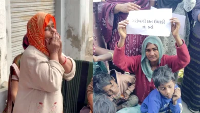 Man Commits Suicide After First Notice': 15,000 Families Facing Demolition in Rajkot's Jungleshwar Pour Their Hearts Out at Collector's Office