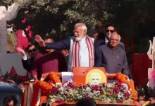 PM Modi Joins Grand Shaurya Yatra with 108 Horses in Somnath; Massive Crowd of Devotees Gathers
