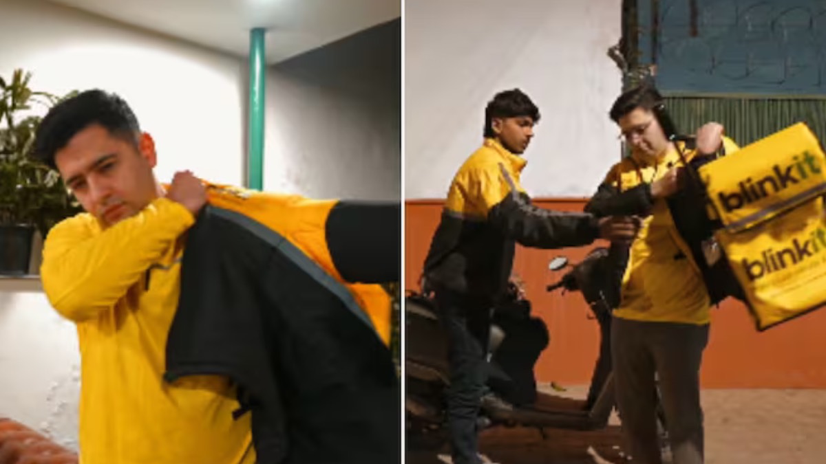 Raghav Chadha Becomes Undercover as Blinkit Delivery Rider, Posts 'Stay Tuned' Video Teaser