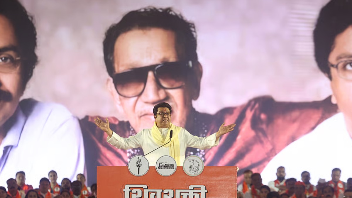 Raj Thackeray Revives 'Hatao Lungi, Bajao Pungi' Slogan, Targets BJP's Annamalai Ahead of Mumbai BMC Elections
