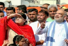 Uttarayan in Ahmedabad: Union Home Minister Amit Shah and CM Bhupendra Patel Fly Kites to Celebrate Festival