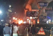 West Bengal: BJP and TMC Supporters Clash In Behala; Stage Set On Fire After Biplab Deb’s Rally