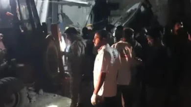 20 Feared Trapped After Restaurant Building Collapses In Kota's Jawahar Nagar; 2 Rescued in Critical Condition