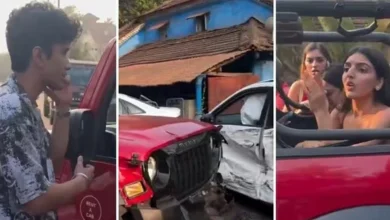 Goa : 'Papa crash ho gaya', Tourist heard on call after Thar rams i20 