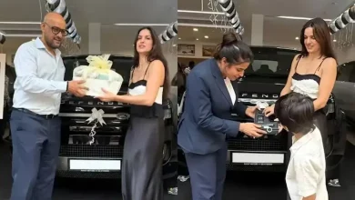 Hardik Pandya Surprises Son And Ex-Wife With Land Rover Defender