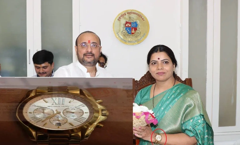 Mumbai Mayor Ritu Tawde Rejects Viral Claims of Sporting Rs 1 Crore Rolex Watch