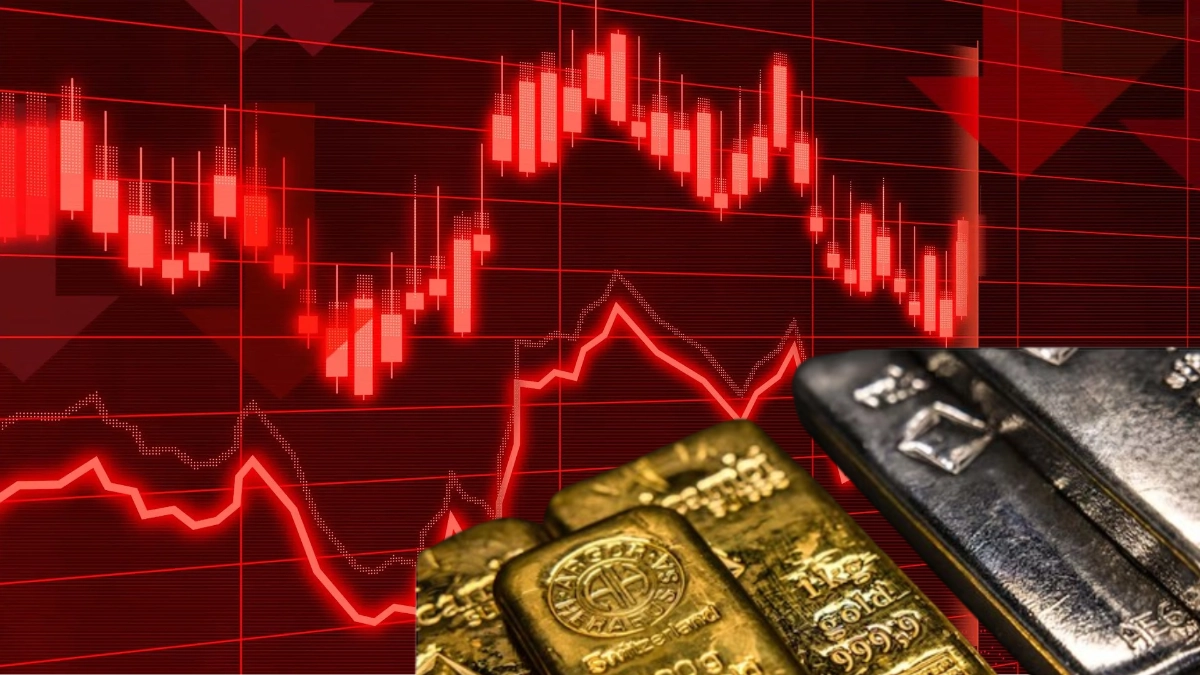 Silver, Gold Futures Slide Up To 10% As Dollar Strength, Fed Jitters Weigh; Nifty Ends Below 25,650, Sensex Drops 503 Pts