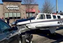 Small Plane Crash-Lands On Crowded Georgia Highway, Strikes Vehicles