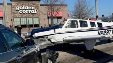 Small Plane Crash-Lands On Crowded Georgia Highway, Strikes Vehicles