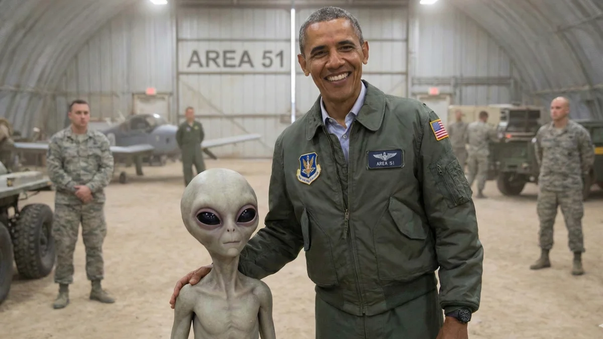 Barack Obama Confirms Aliens Are 'Real' But Says They're Not Hidden At Area 51 In Podcast Interview | VIDEO