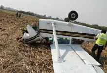 Captain And Trainee Pilot Injured As Private Training Aircraft Crashes In Karnataka's Vijayapura
