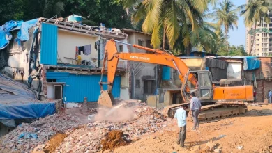 Mumbai: 39 Illegal Structures Along Vikhroli Drain Demolished to Clear Waterlogging Hazard