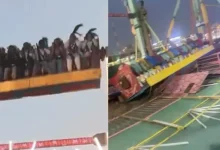 Police Inspector Dies, 13 Injured After Amusement Ride Collapses At Surajkund Mela In Faridabad | VIDEO