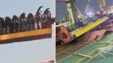 Police Inspector Dies, 13 Injured After Amusement Ride Collapses At Surajkund Mela In Faridabad | VIDEO