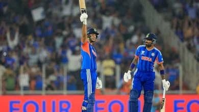 Shivam Dube Blazes 25-Ball Fifty as Hardik Pandya Joins India's Late Charge Against Netherlands in T20 World Cup Clash