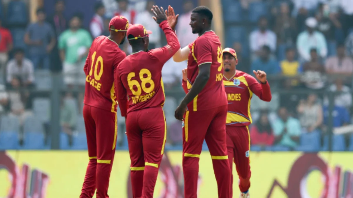 T20 World Cup 2026 WI vs NEP: Jason Holder Stars As West Indies Cruise Into Super 8 with Dominant 9-Wicket Win Over Nepal | Pic: PTI