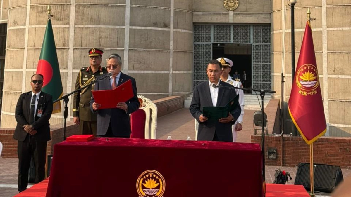 Tarique Rahman Sworn In As Bangladesh Prime Minister, Ending 35-Year Wait For A Male PM