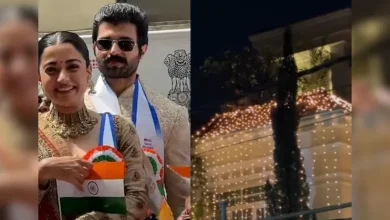 Vijay Deverakonda's Hyderabad Residence Glows With Festive Lights As Wedding Buzz