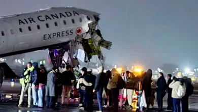 Air Canada Express Jet Collides with Fire Engine on LaGuardia Runway