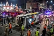 Two Killed, 21 Injured as Jaipur-Bound Sleeper Bus Overturns in Karol Bagh