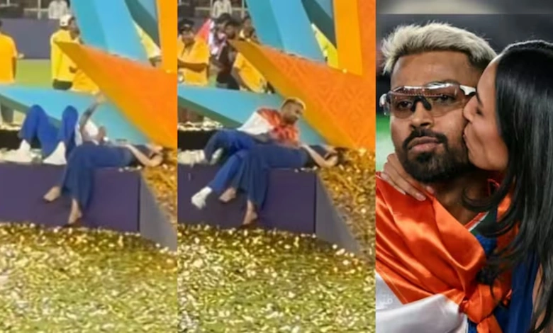 Netizens Slam Hardik, Mahieka for lying together On The Celebration Podium