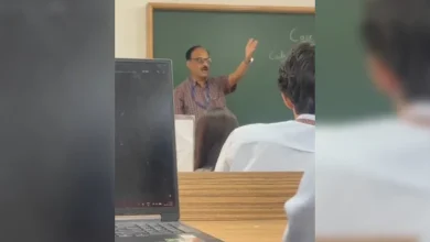 Bengaluru Professor's outburst against student : Sharm Nahi Aati… Terrorist