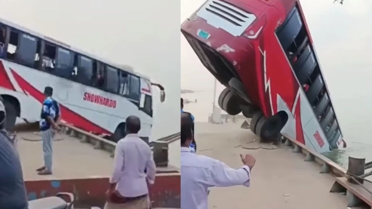 Bangladesh Bus Carrying Dozens Plunges Into Padma River at Daulatdia Ferry Terminal; At Least 23 Dead