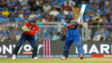 IND vs END: Sanju Samson Fires 89 Off 42 As India Post Record 253/7 Against England in T20 World Cup Semifinal
