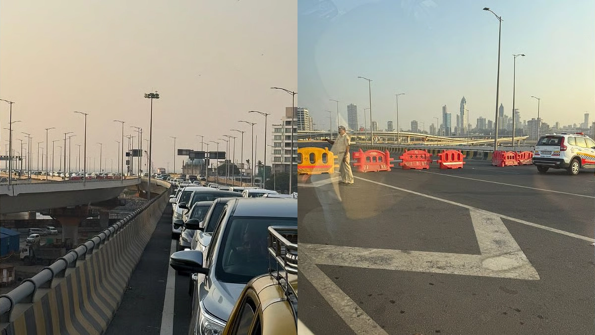 India vs England T20 World Cup Semi-Final: Massive Traffic Chaos Hits South Mumbai As Coastal Road Closure Angers Commuters